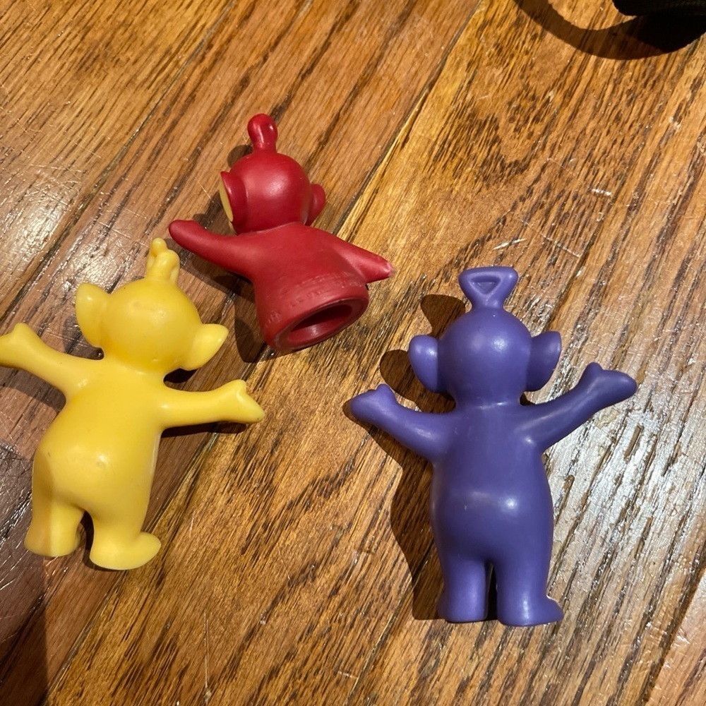 Teletubbies 1998 PVC Figures Ragdoll Decopac & Finger Puppet - Picture 6 of 6